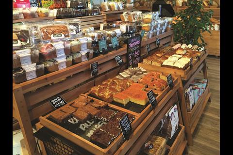 Fresh traybakes at Fresh The Good Food Market in Dublin